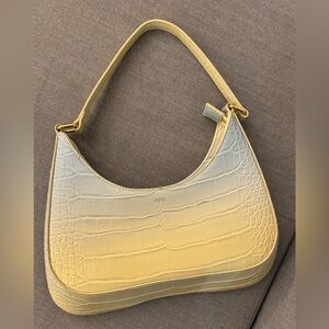 JW Pei Croc-Embossed Shoulder Bag